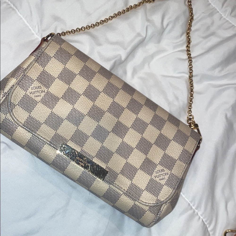 Louie Vuitton crossbody Damier Azur